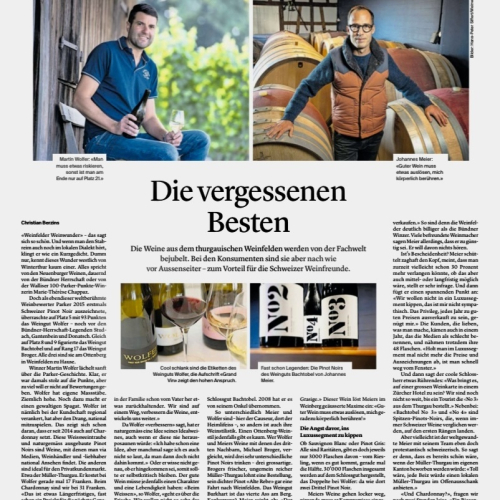 Pressebericht Schweiz am Wochenende